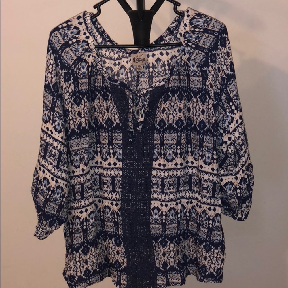 Women’s Aztec causal shirt